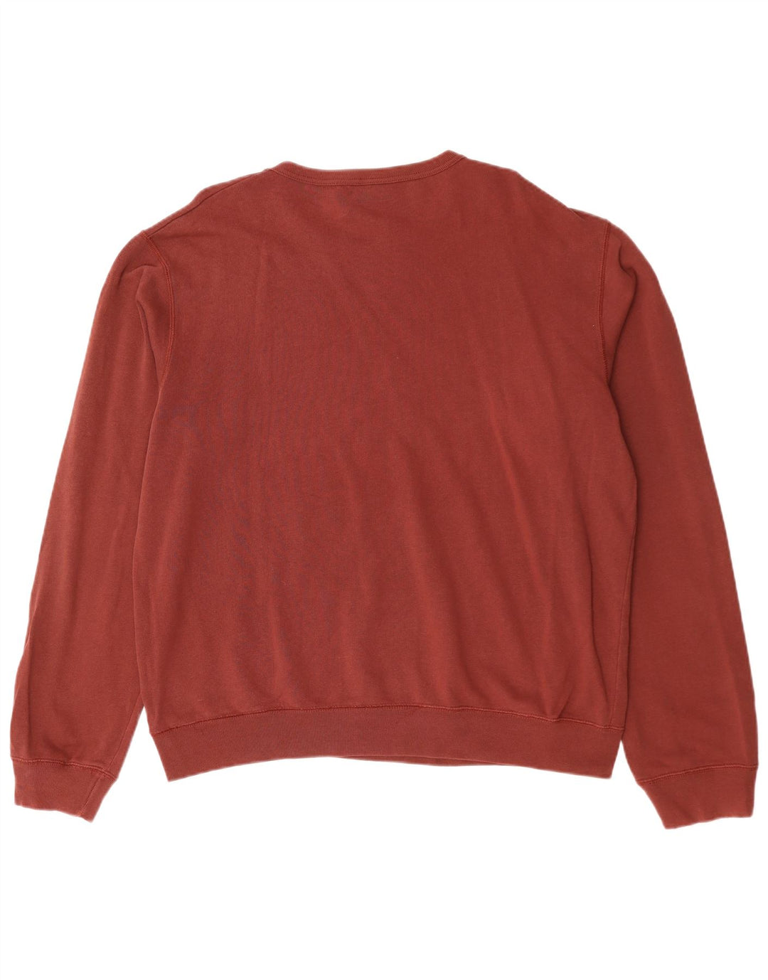 Levi's Mens Graphic Sweatshirt Jumper Large Maroon Cotton