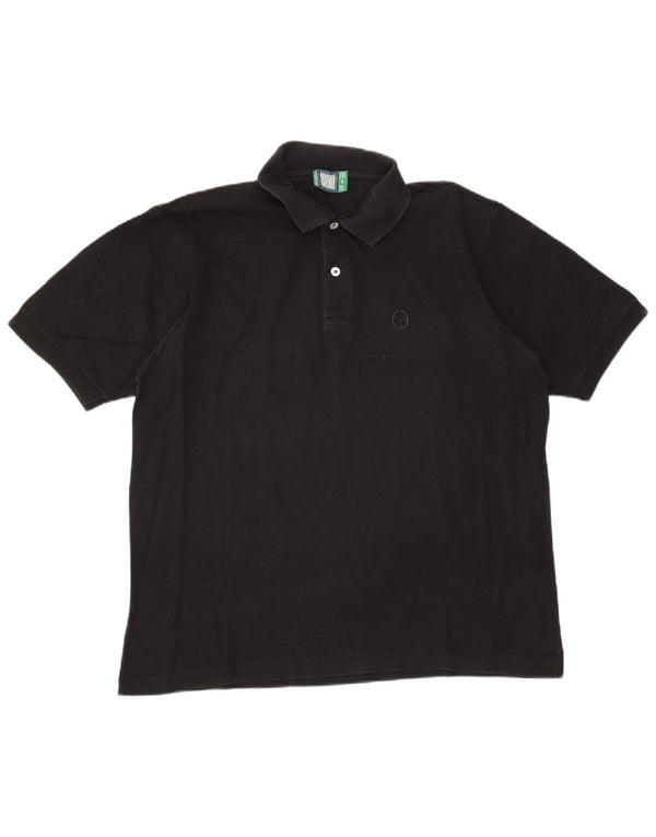 Sergio Tacchini Mens Polo Shirt XL Black
