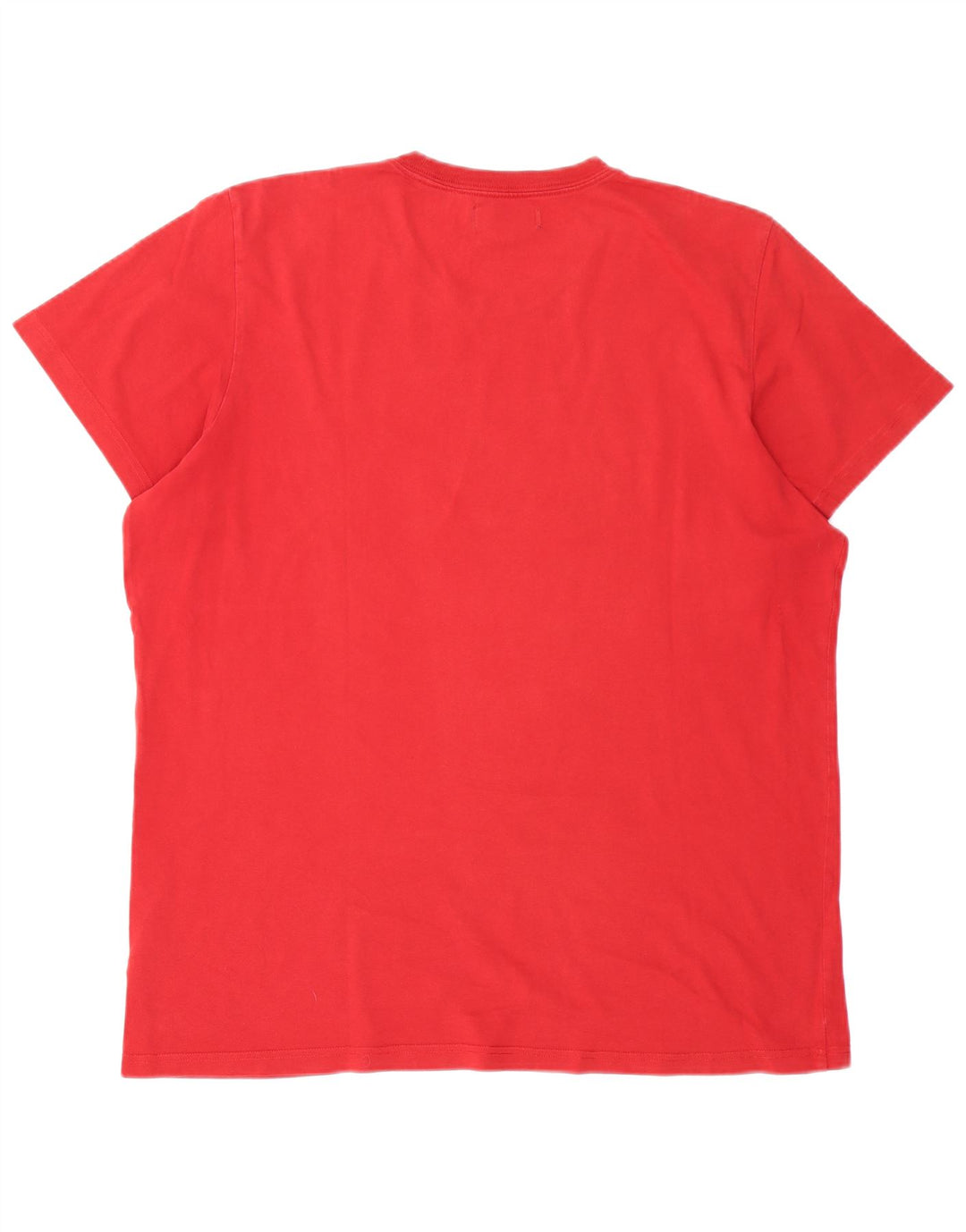 Adidas Mens Graphic T-Shirt Top XL Red Cotton