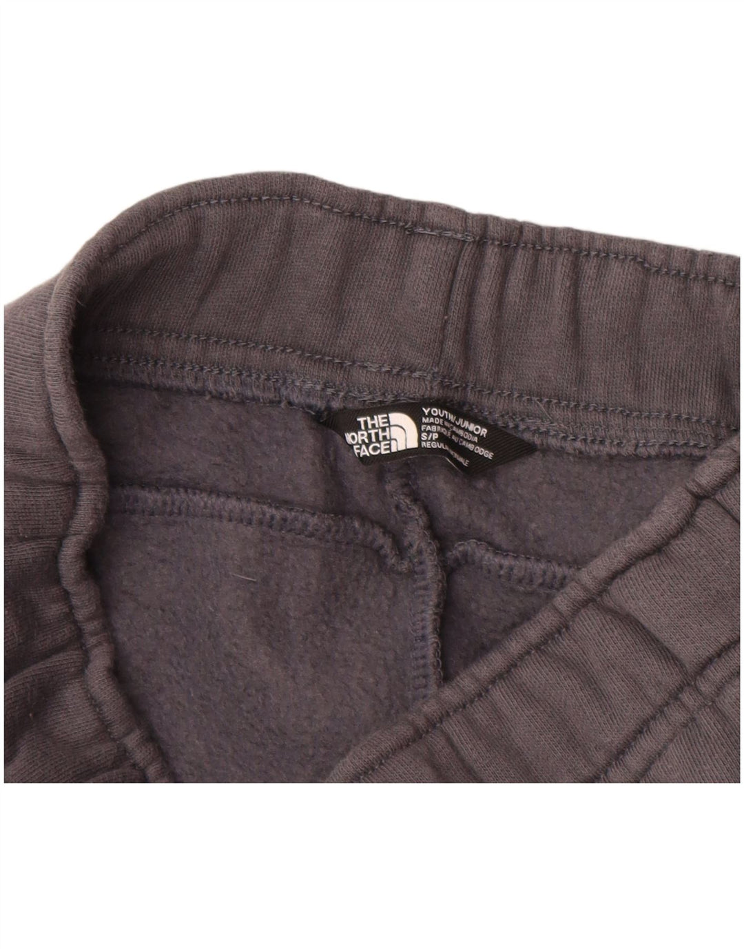 THE NORTH FACE Boys Tracksuit Trousers Joggers 7-8 Years Small Grey