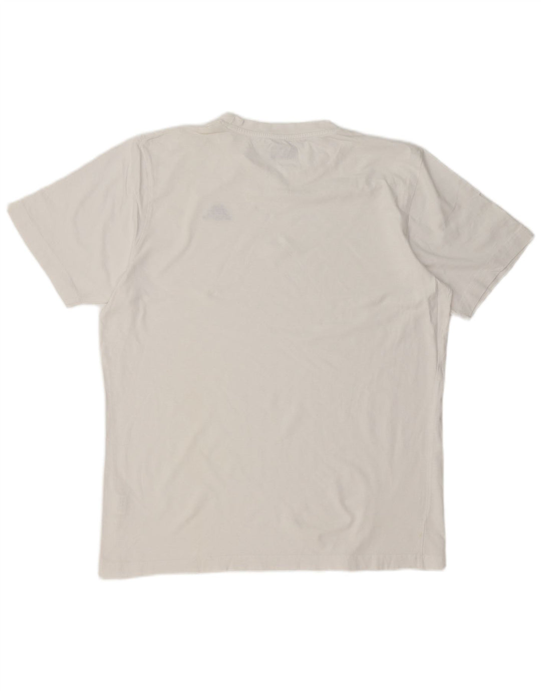Kappa Mens T-Shirt Top XL White Cotton