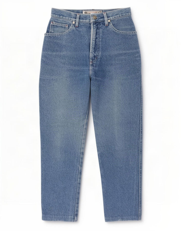 Krizia Womens Tapered Jeans W28 L25 Blue