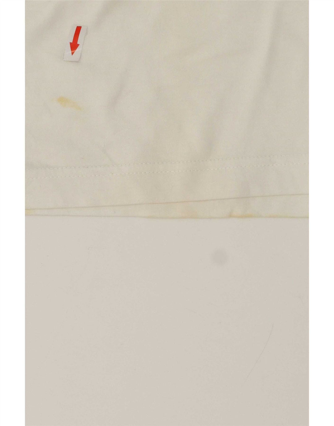 Lotto Mens Polo Shirt Large White Geometric