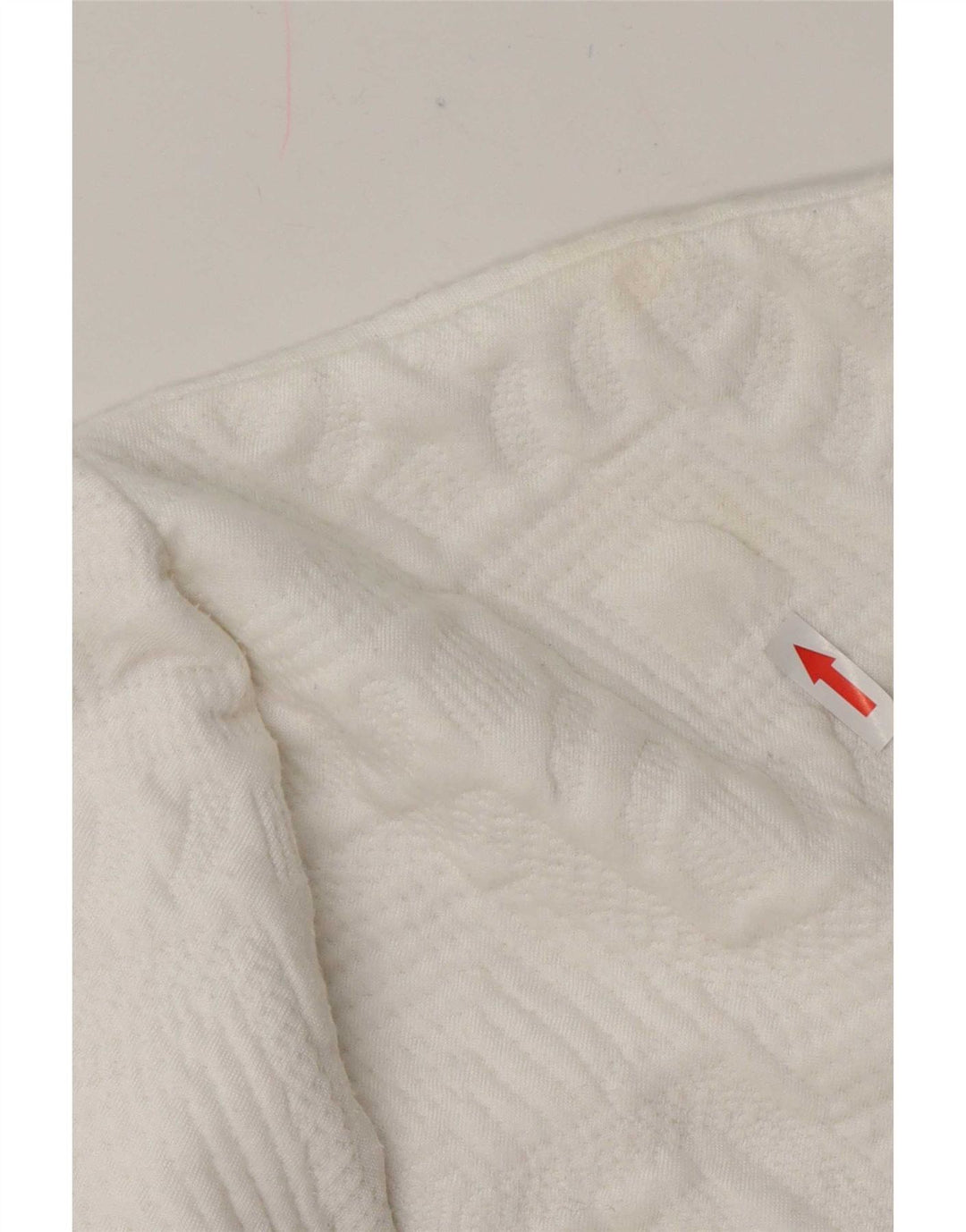 Zara Womens Relaxed Fit Sweatshirt Jumper UK 12 Medium White Geometric