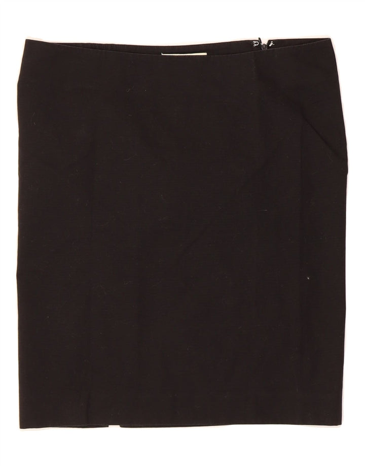 FERRE Womens Straight Skirt IT 42 Medium W32 Black Vintage Ferre and Second-Hand Ferre from Messina Hembry 