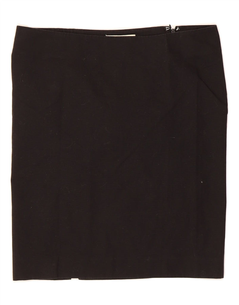 FERRE Womens Straight Skirt IT 42 Medium W32 Black Vintage Ferre and Second-Hand Ferre from Messina Hembry 