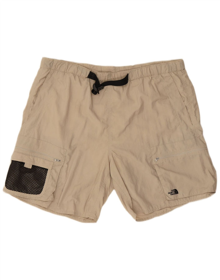 The North Face Mens Cargo Shorts XL Beige Polyamide