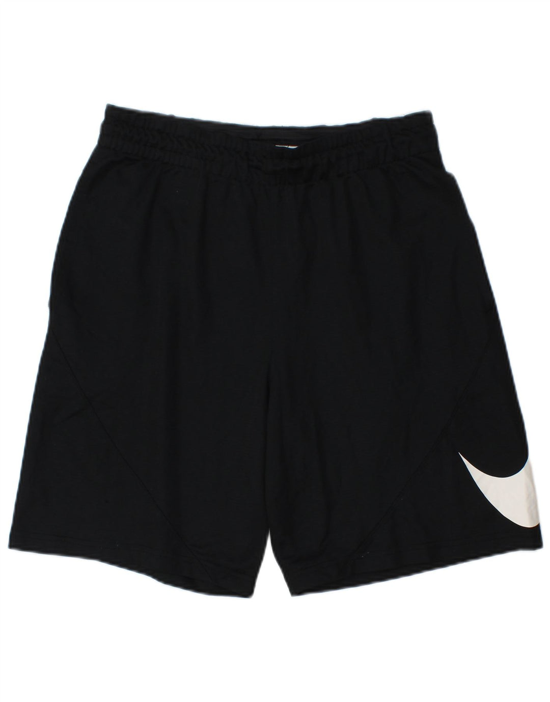 Nike Mens Dri Fit Graphic Sport Shorts Medium  Black Polyester