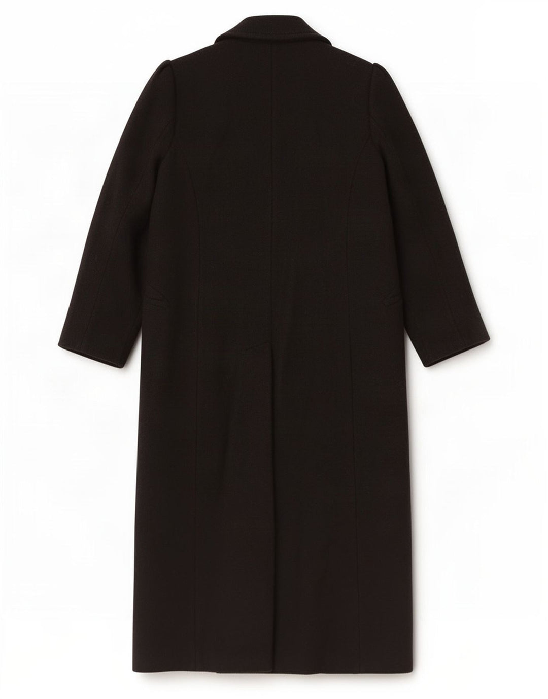 Marks & Spencer Womens Per Una Double Breasted Coat UK 12 Medium Black