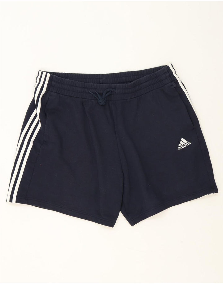 Adidas Mens Sport Shorts 2XL Navy Blue Cotton