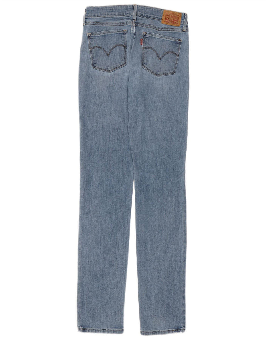 Levi's Womens 712 Slim Jeans W27 L34 Blue Cotton
