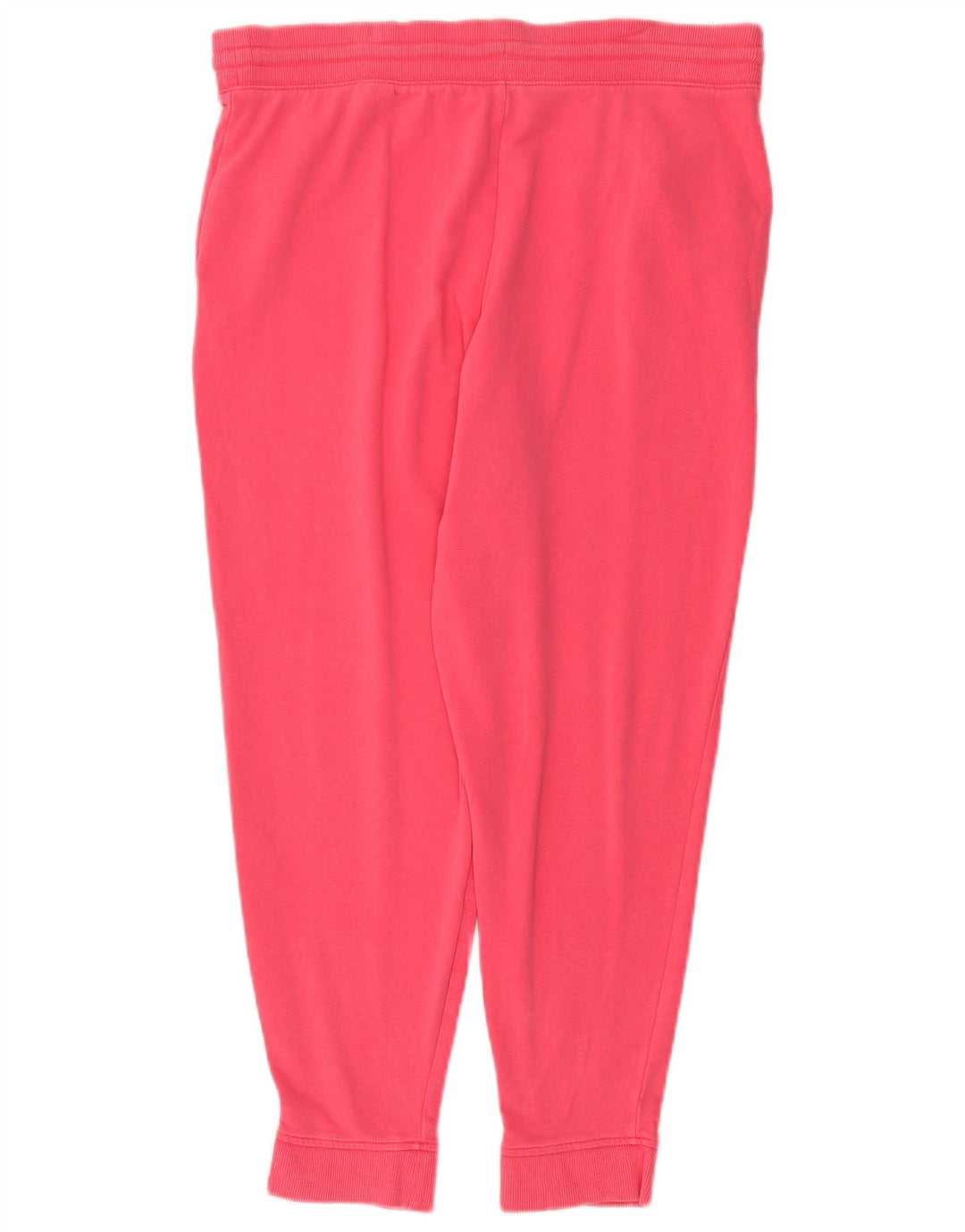 MARKS & SPENCER Womens Tracksuit Trousers Joggers UK 16 Large Pink Cotton