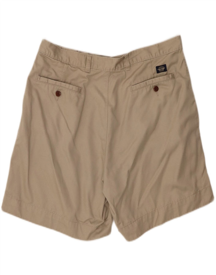 DOCKERS Mens Pegged Chino Shorts W36 Large Beige Cotton Vintage Dockers and Second-Hand Dockers from Messina Hembry 
