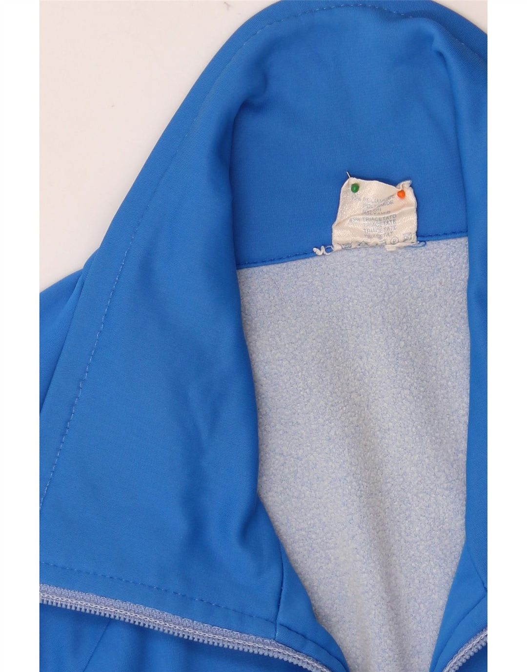 CAMPAGNOLO Mens Tracksuit Top Jacket IT 56 2XL Blue Colourblock