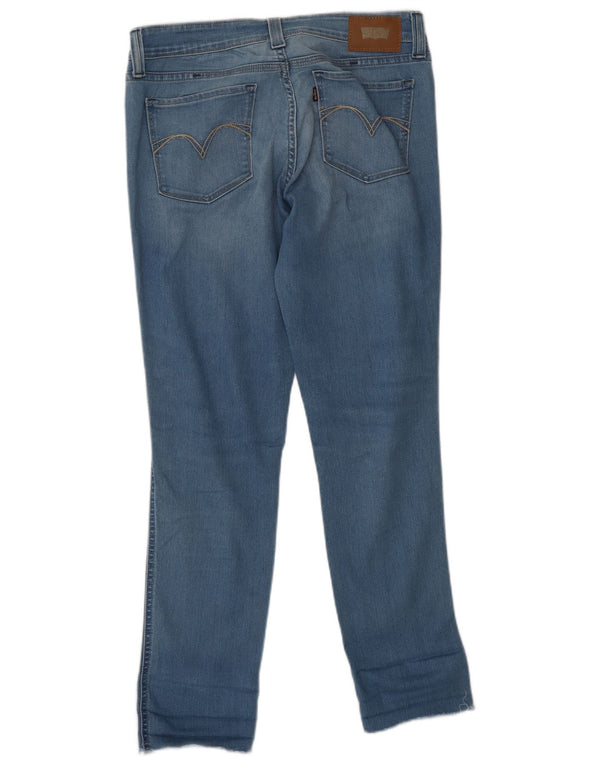 LEVI'S Womens Demi Curve Skinny Jeans W29 L28 Blue Cotton