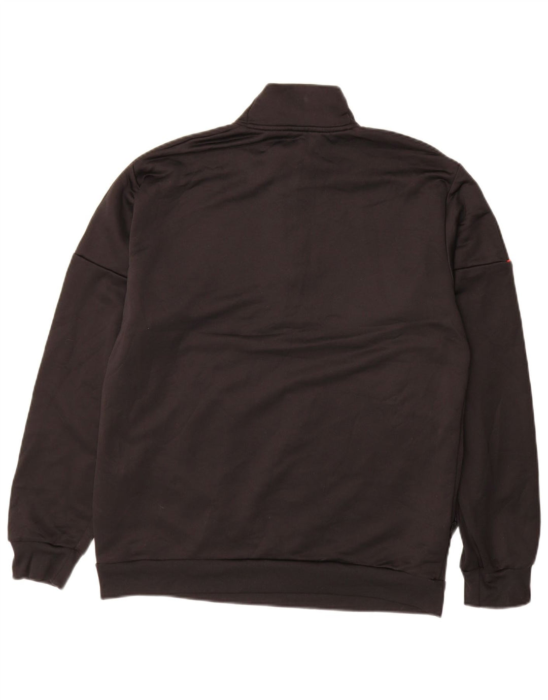 Mens Zip Neck Sweatshirt Jumper Medium
