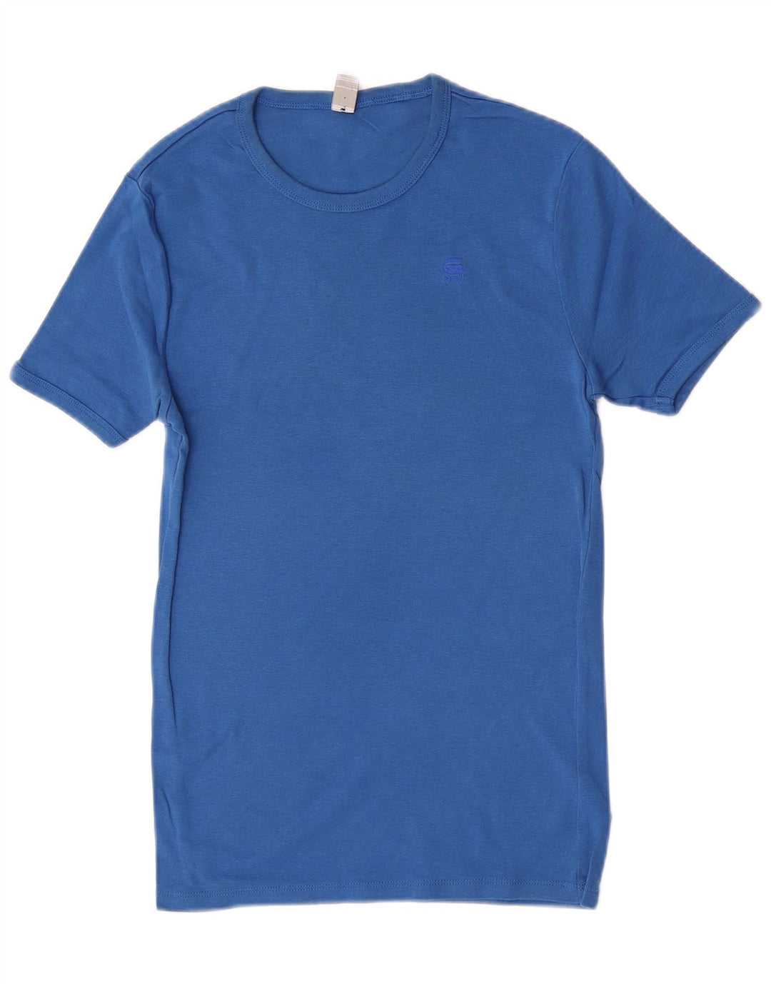 G-Star Mens T-Shirt Top Small Blue Cotton
