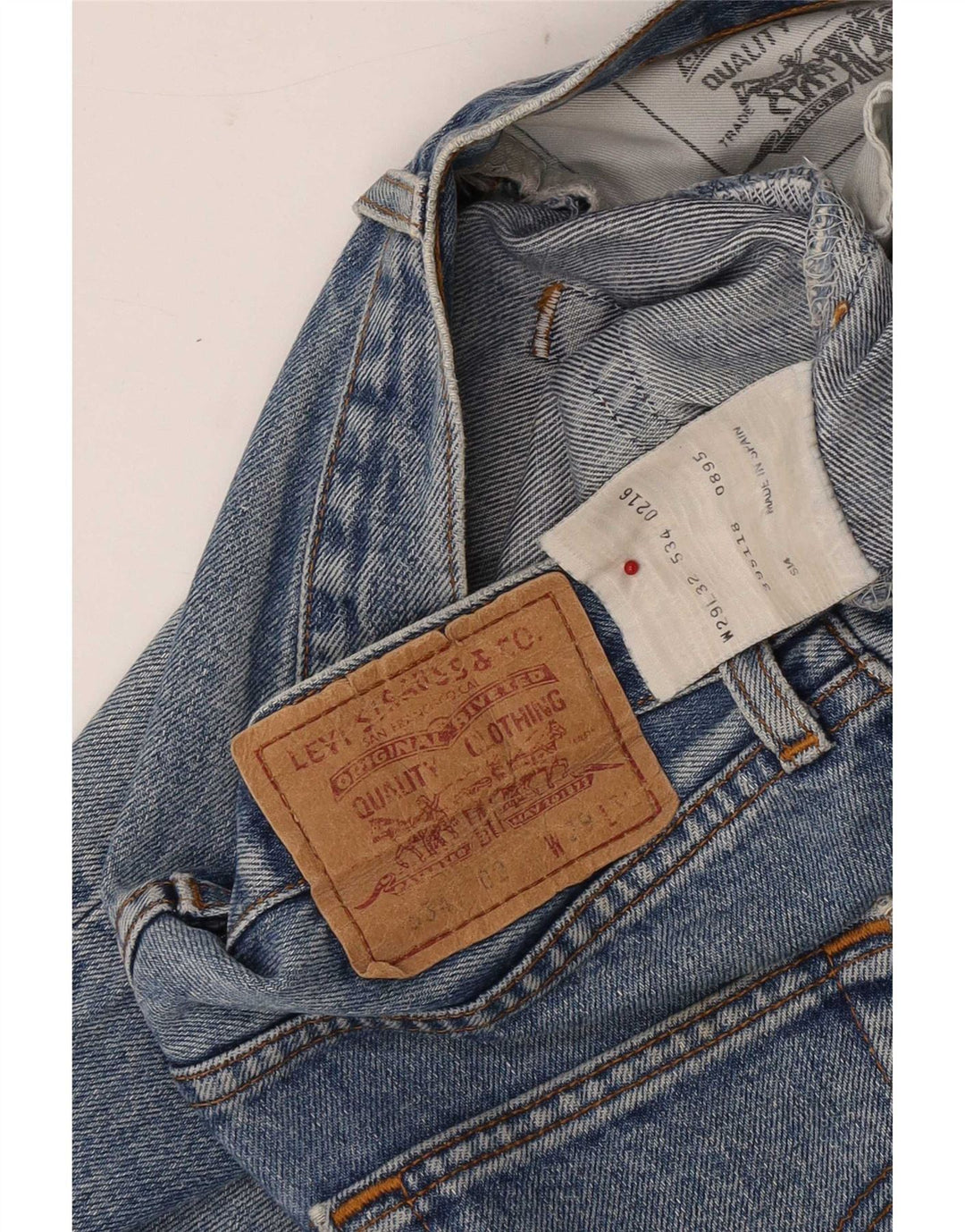Levi's Mens 534 Tapered Jeans W29 L26 Blue Cotton