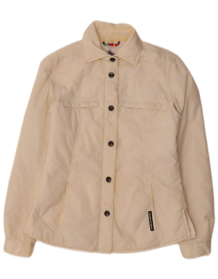 Tucano Urbano Womens Padded Jacket UK 6 XS Beige Polyamide