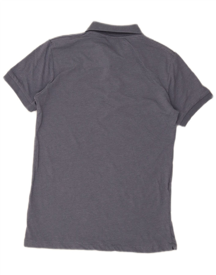 FRENCH CONNECTION Mens Polo Shirt Small Blue Cotton