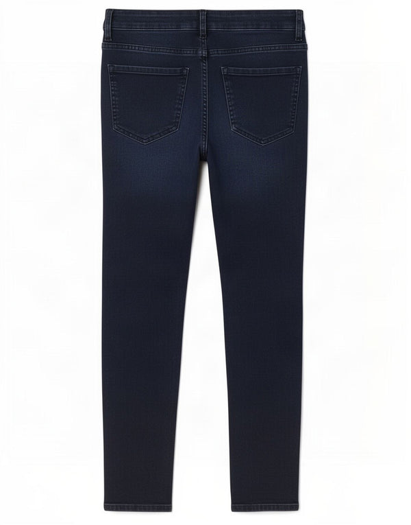 Marks & Spencer Womens The Ivy Skinny Jeans UK 12 Medium W30 L28 Navy Blue