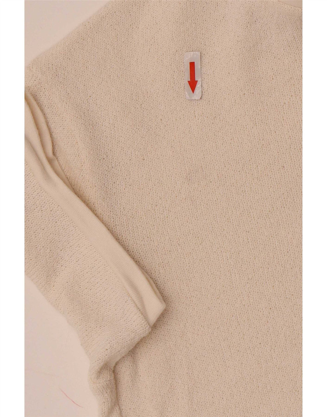 Zara Mens Polo Shirt Small Off White