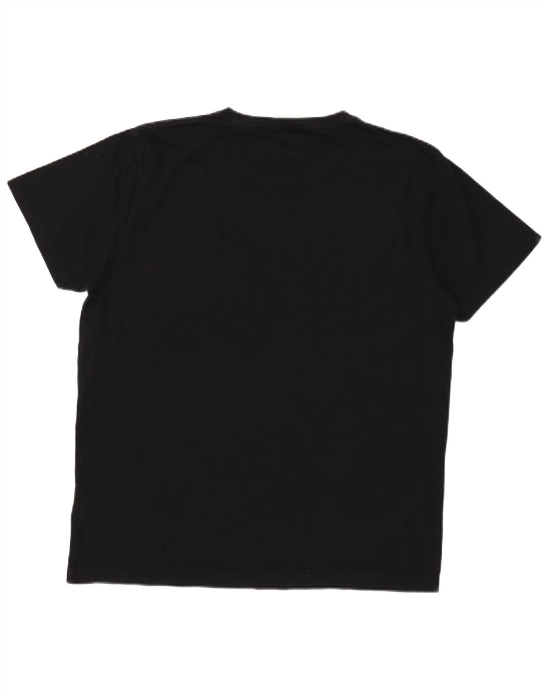 Gant Mens Regular T-Shirt Top XL Black Cotton