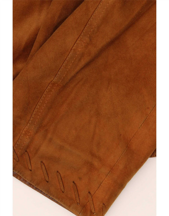 Conbipel Womens Oversized Suede Jacket IT 46 Large Brown