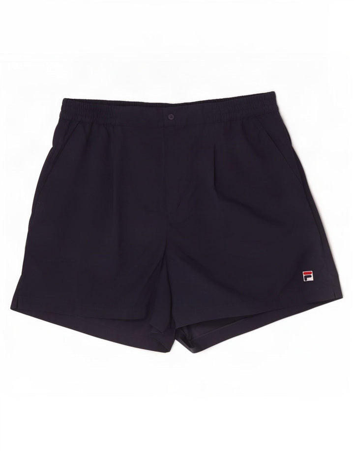Fila Mens Chino Shorts XL W38 Navy Blue Polyester