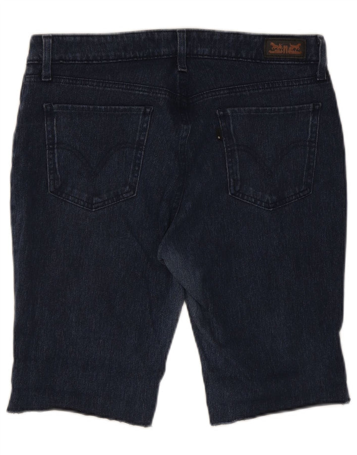 LEVI'S Womens Denim Shorts W32 Large Blue