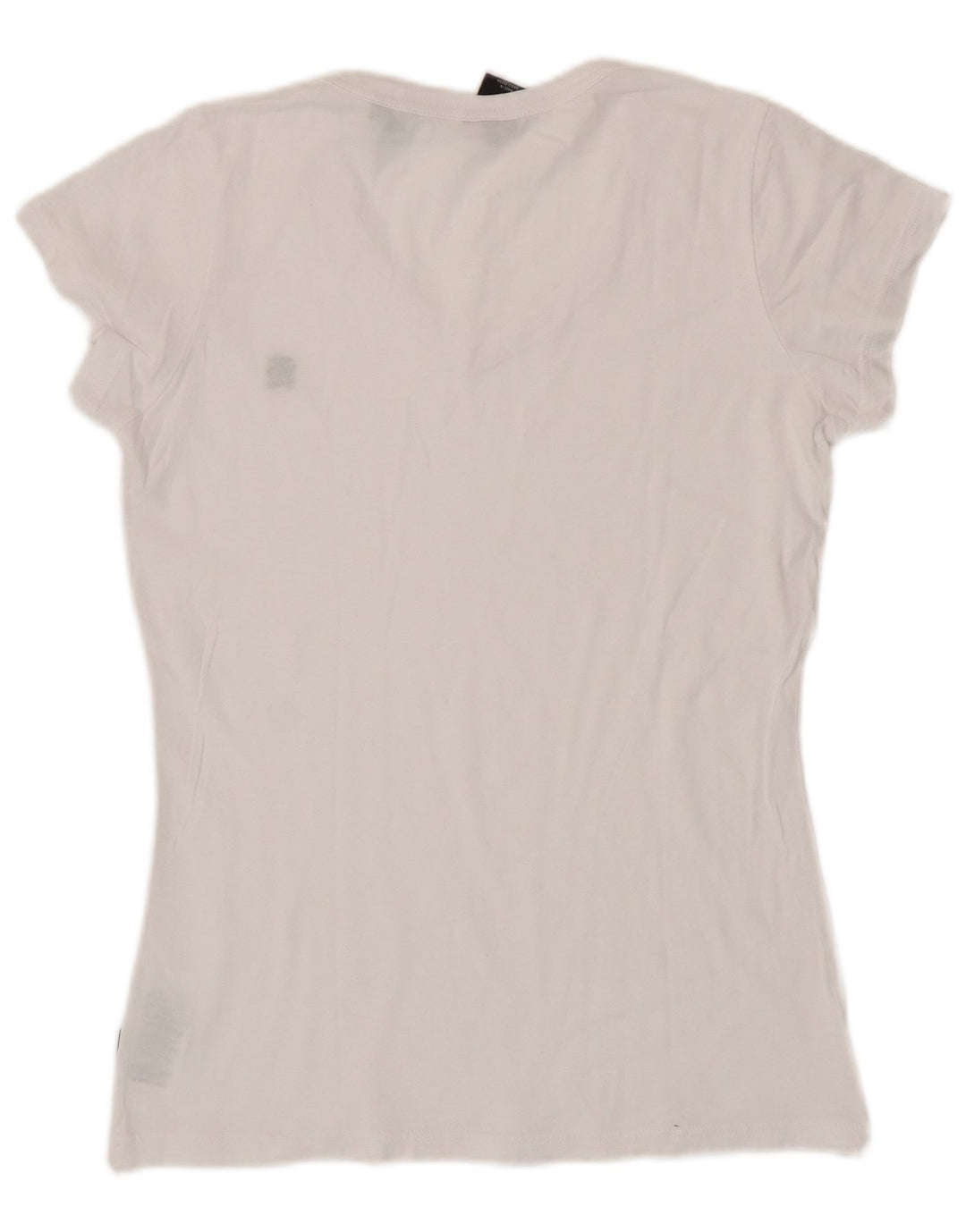 G-Star Womens T-Shirt Top UK 12 Medium White Cotton