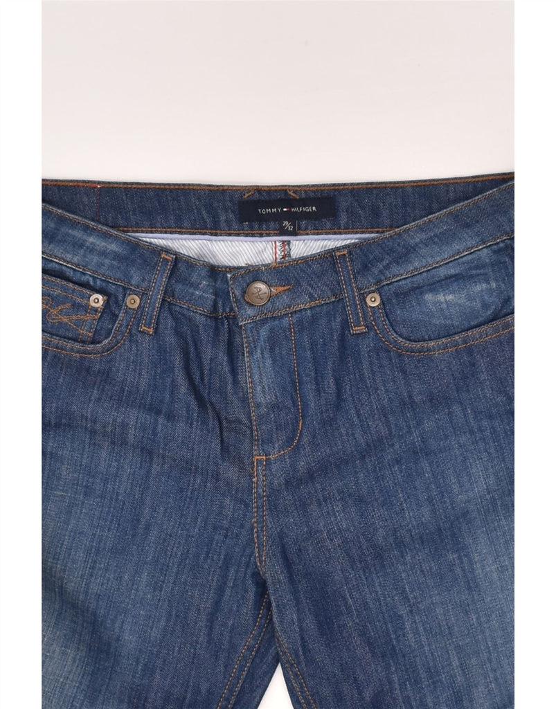 TOMMY HILFIGER Womens Straight Jeans W29 L32 Blue Cotton | Vintage Tommy Hilfiger | Thrift | Second-Hand Tommy Hilfiger | Used Clothing | Messina Hembry 
