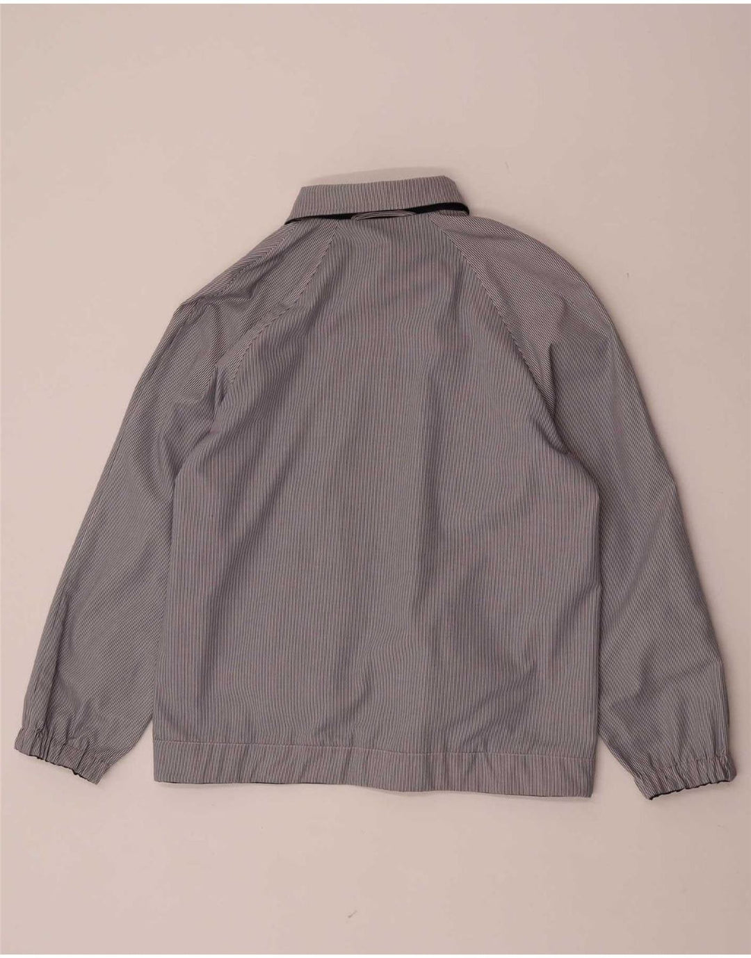 Vintage Womens Reversible Bomber Jacket EU 38 Medium Navy Blue Polyester