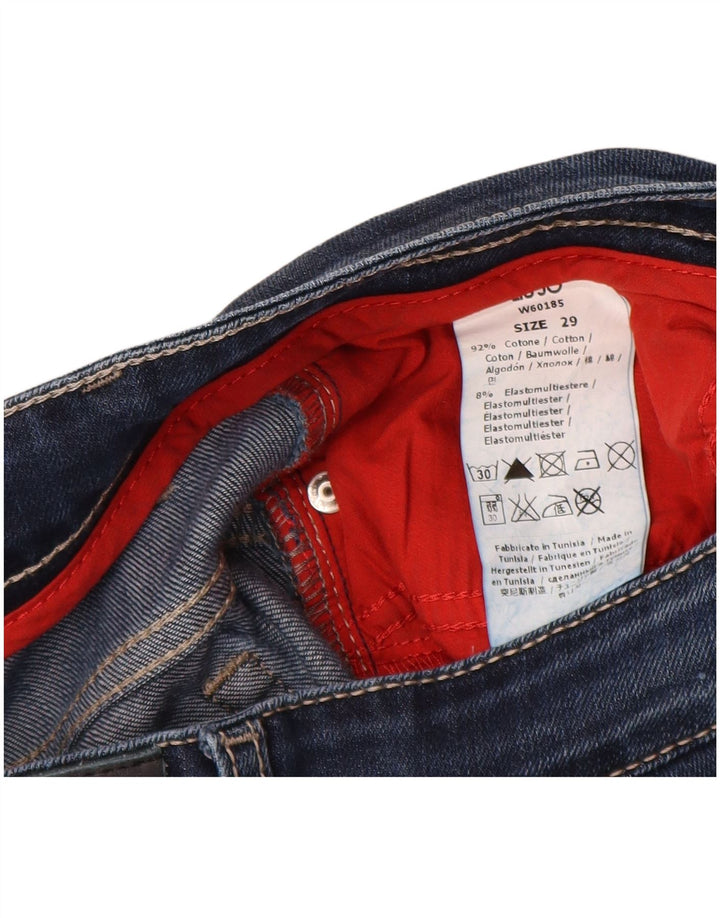 Liu Jo Womens Bootcut Jeans W29 L30 Blue Cotton