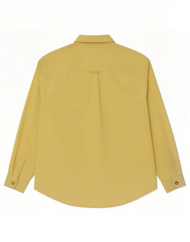Timberland Boys Shirt 9-10 Years Yellow Cotton