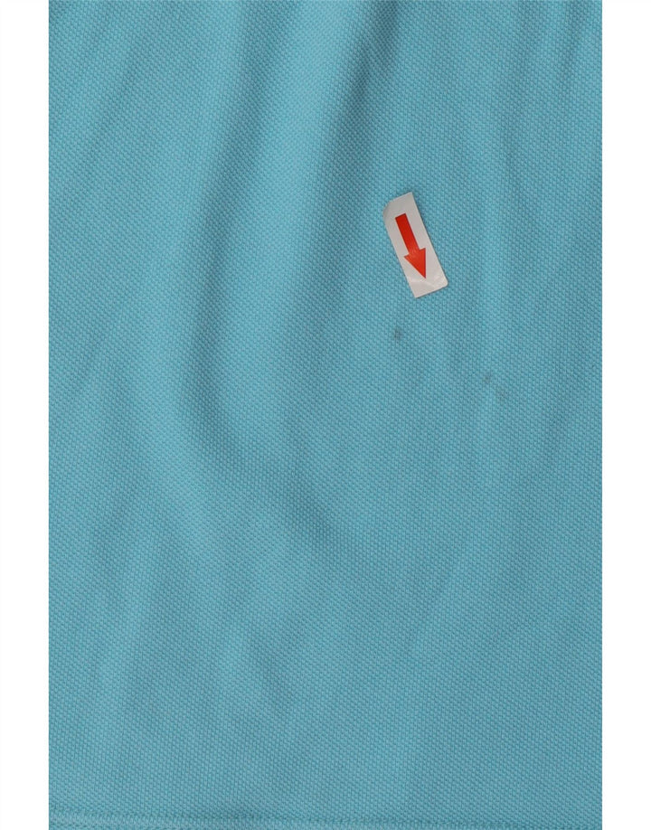 Polo Ralph Lauren Mens Polo Shirt Medium Blue Cotton
