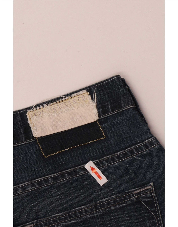 Levi's Mens 504 Straight Jeans W32 L27 Blue Cotton