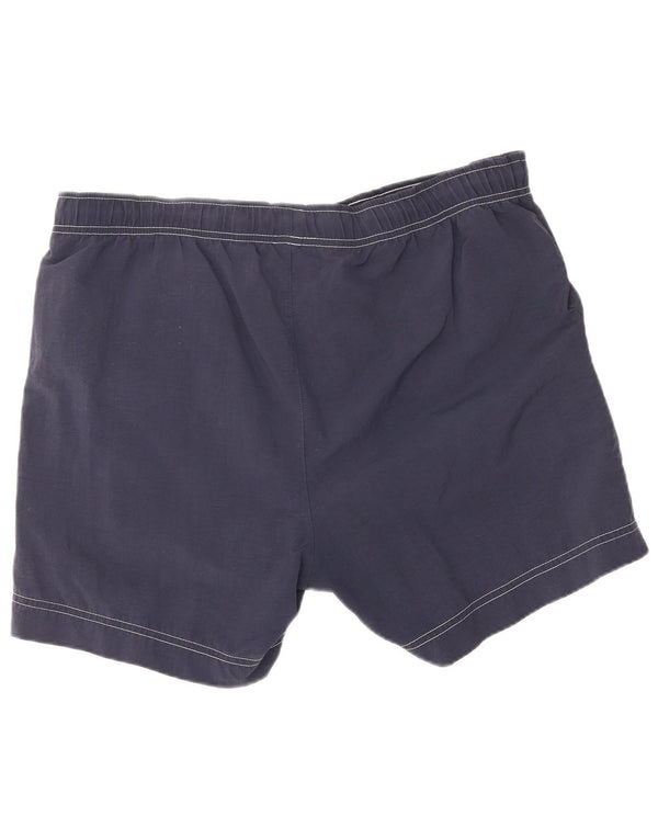Champion Mens Sport Shorts Small Navy Blue
