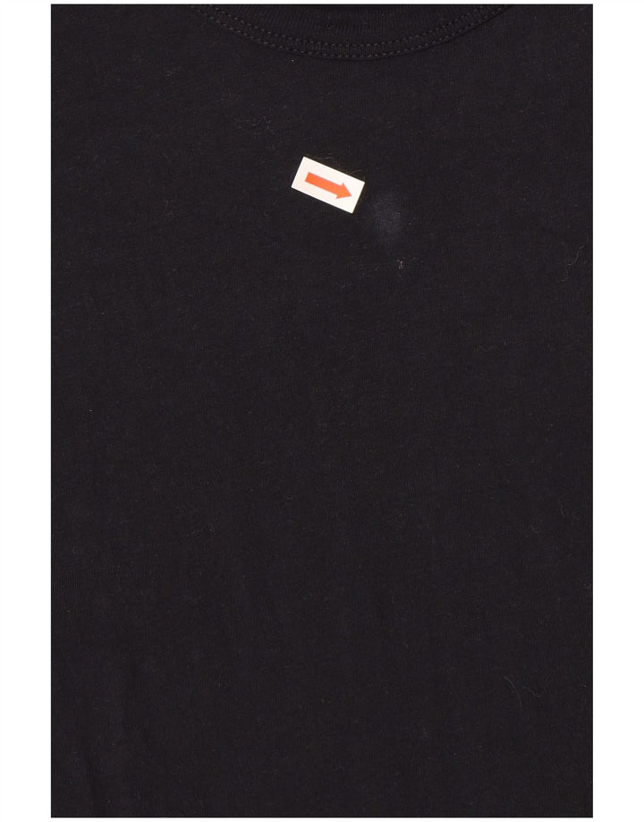 French Connection Mens T-Shirt Top XL Black Cotton