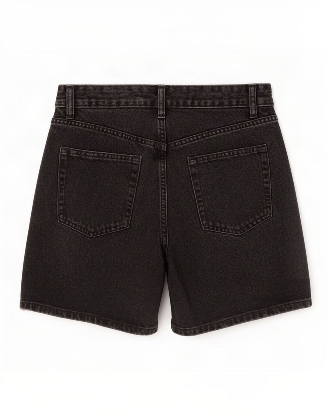 Zara Womens Denim Shorts EU 38 Small W28 Black