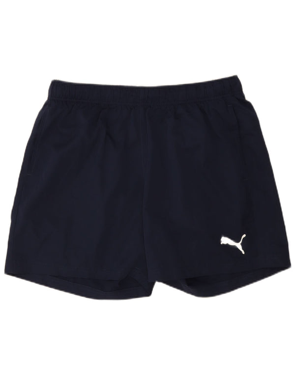 Puma Mens Sport Shorts XL  Navy Blue Polyester Sports