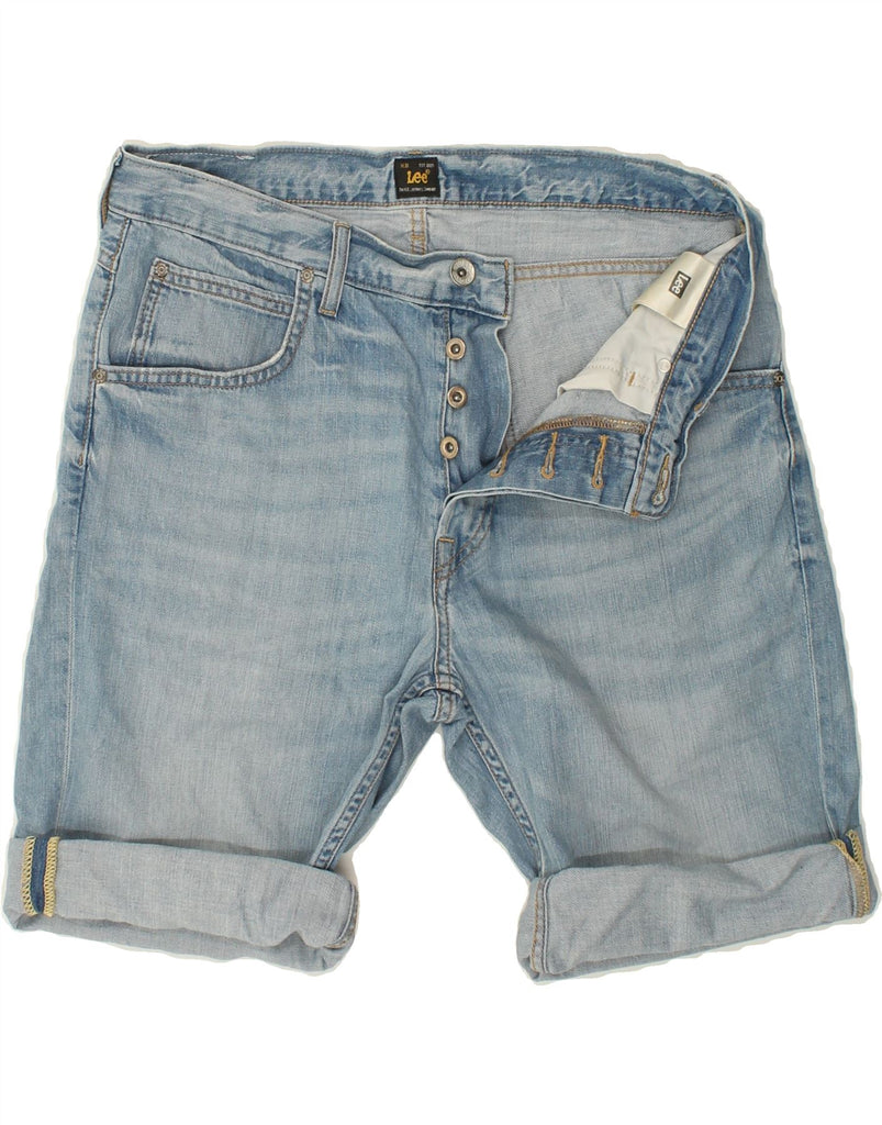 LEE Mens Denim Shorts W31 Medium Blue Cotton Vintage Lee and Second-Hand Lee from Messina Hembry 