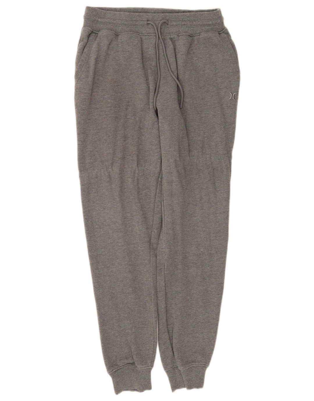 Hurley Mens Tracksuit Trousers Joggers Small  Grey Cotton