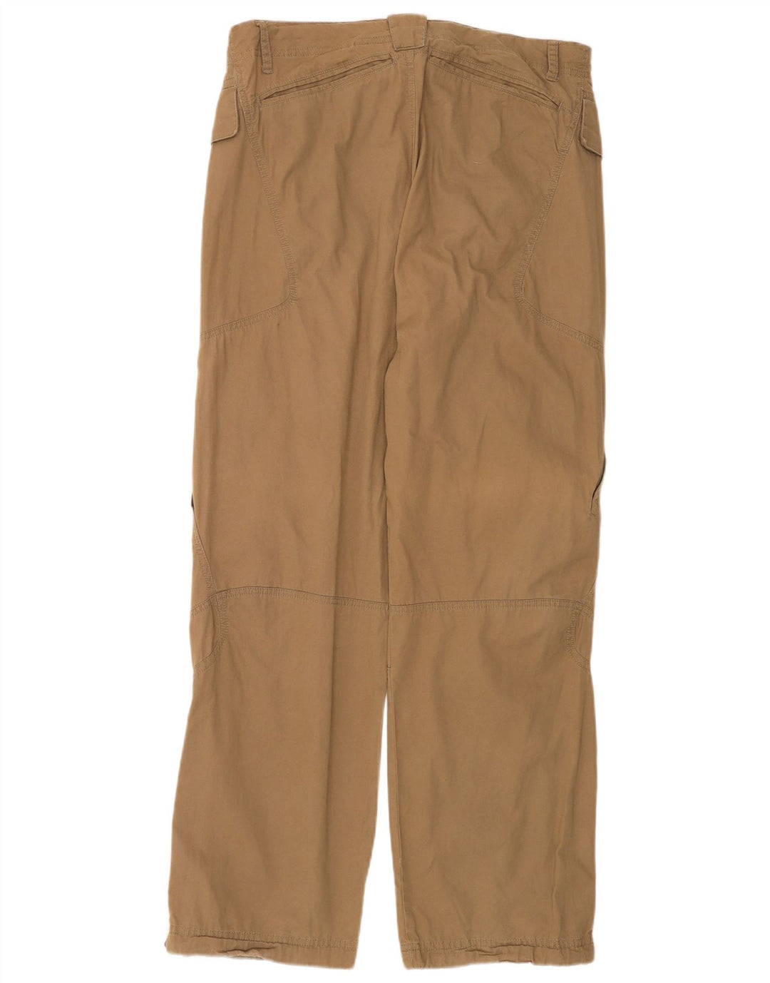 Nike Mens Straight Cargo Trousers Medium W30 L30 Beige Cotton
