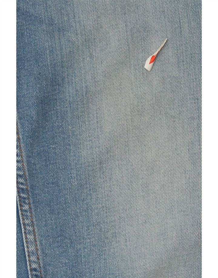 Zara Mens Slim Jeans EU 42 Large W32 L30 Blue Cotton