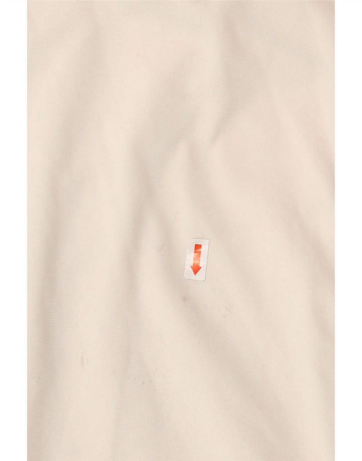 Lotto Mens Tracksuit Top Jacket Medium Off White Sports
