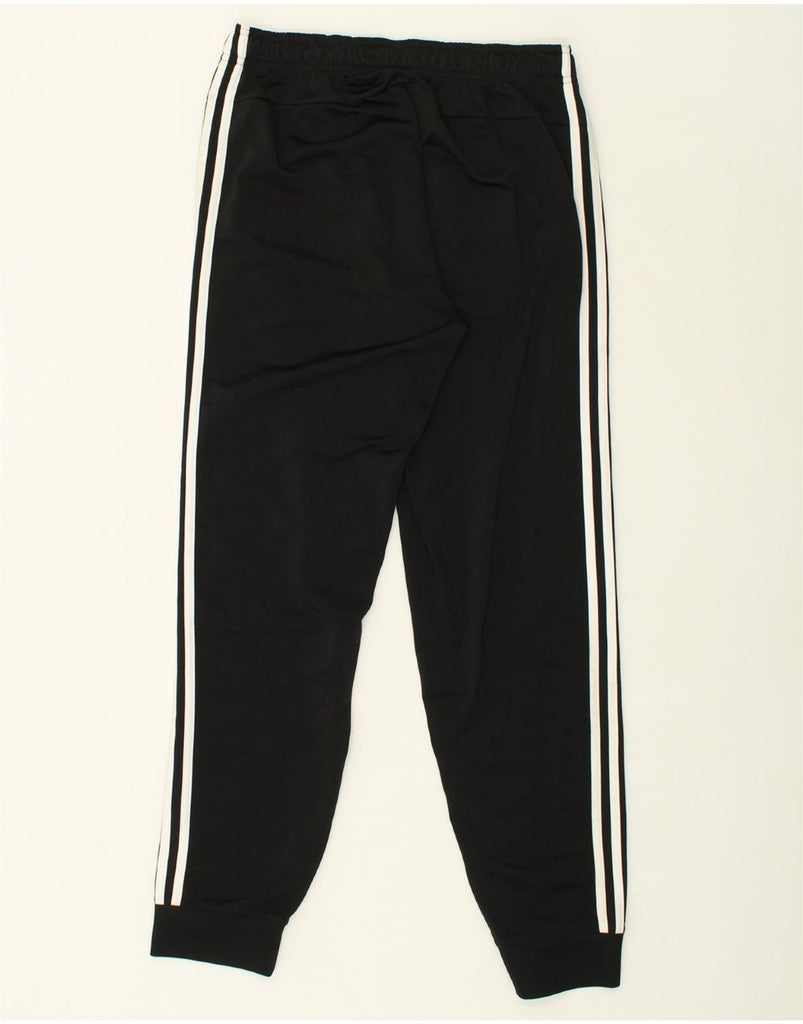 ADIDAS Womens Tracksuit Trousers Joggers Medium Black Polyester | Vintage Adidas | Thrift | Second-Hand Adidas | Used Clothing | Messina Hembry 