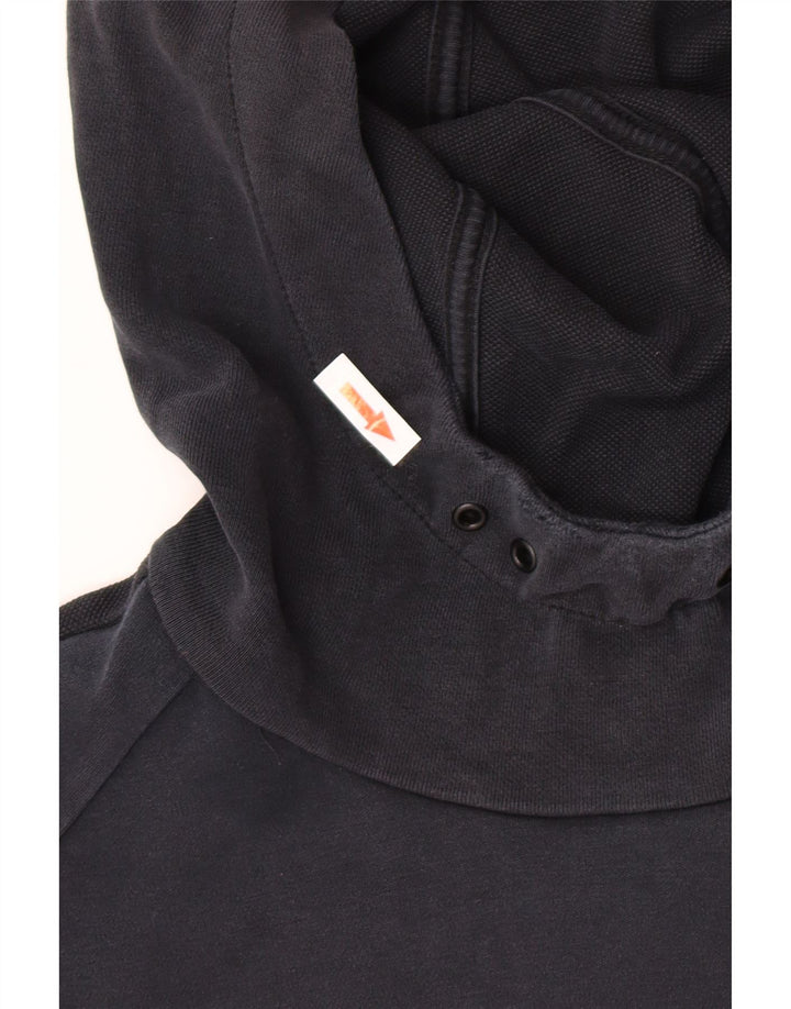 Puma Mens Hoodie Jumper Medium Navy Blue Cotton