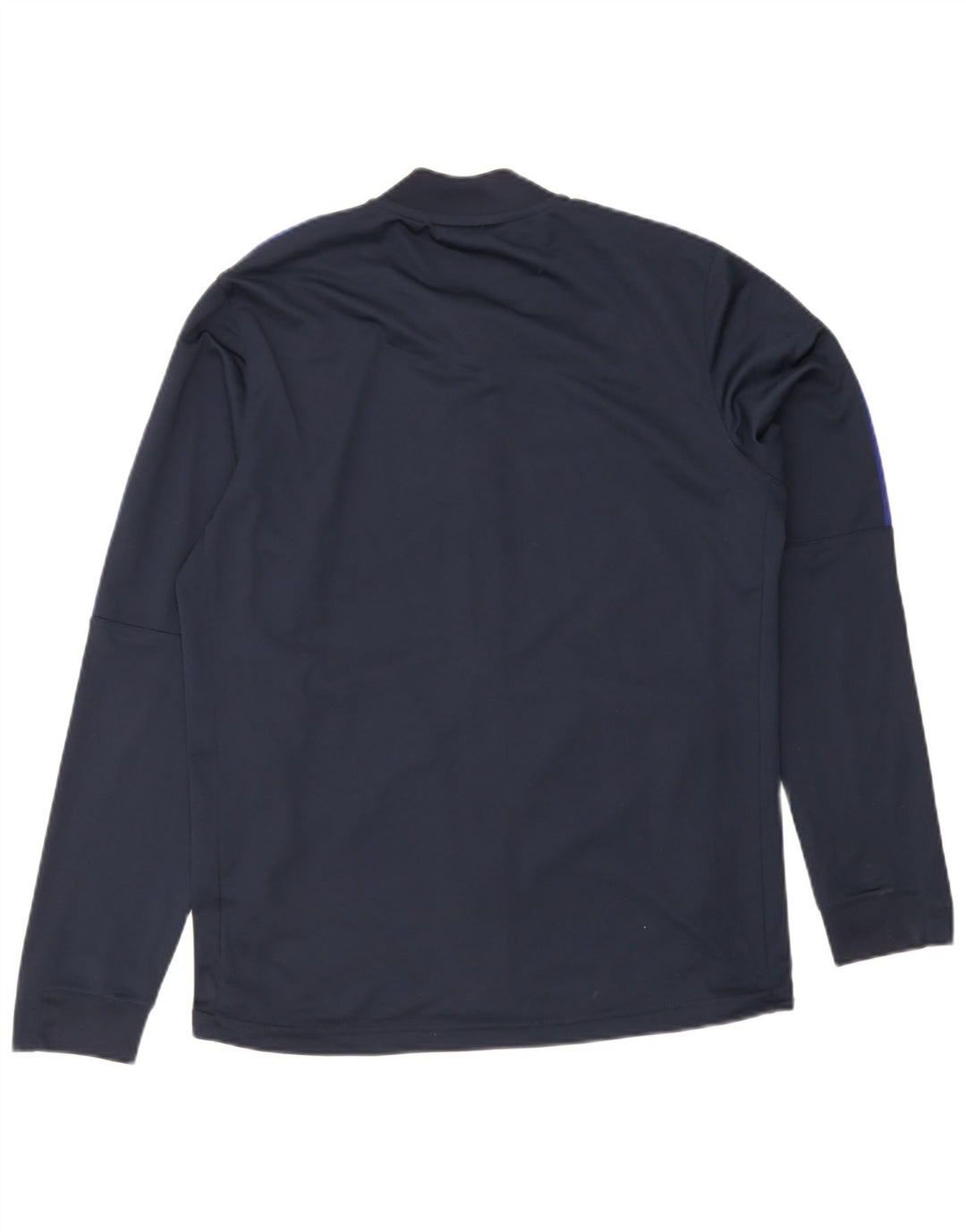 Nike Mens Dri Fit Tracksuit Top Jacket Large Navy Blue Polyester Sports
