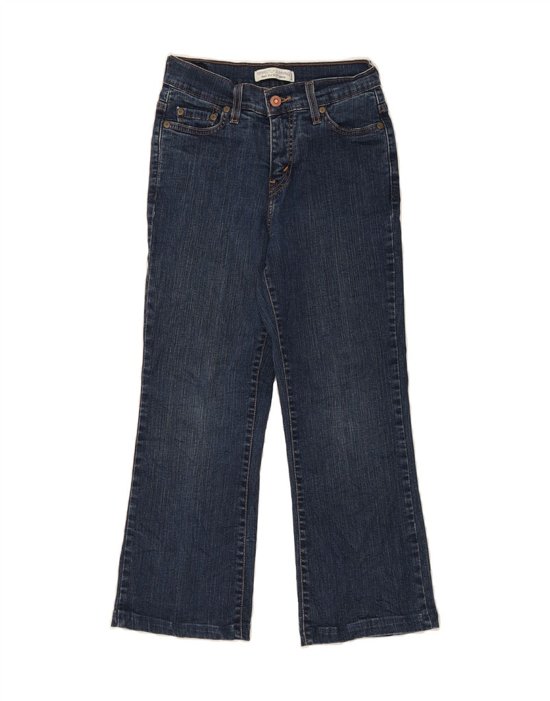 LEVI'S Womens Petite Crop Bootcut Jeans US 6 Medium W26 L23 Blue Vintage Levi's and Second-Hand Levi's from Messina Hembry 